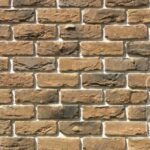 Рядовая плитка White Hills Бремен брик 307-40 с расшивкой 1
