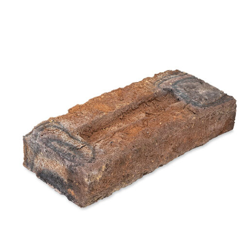 Кирпич ручной формовки Hans Bekker VF 1900 красно–желтый с фиолетовым подпалом
