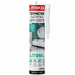 Герметик-затирка силиконовый LITOSIL Черный графит