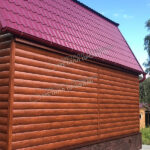 Сайдинг МЕТАЛЛ ПРОФИЛЬ Woodstock-Н-28х330 (ECOSTEEL-01-МореныйДуб-0.5) — изображение 5