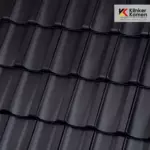 Керамическая черепица Roben RHEINLAND Anthrazit 420×245 мм