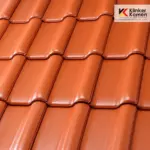 Керамическая черепица Roben FLANDERNplus Rot-engobiert 456×299 мм