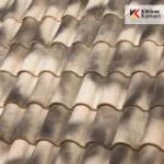 Керамическая черепица La Escandella Mediterranean Mixed TGE Flamed Paja 286×470 мм