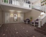 Плитка напольная 250х250х14мм Antique Bordo — изображение 2