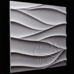 Гипсовая 3D панель Air Stone Намибия П02, белая — изображение 2