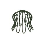 Сетка воронки Паук Aquasystem D90 мм, GreenCoat Pural BT, RR 11 (зеленый)