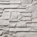 Гипсовая плитка под камень Air Stone Вирджиния А22, белая