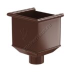 Воронка водосборная Aquasystem D90 мм, GreenCoat Pural BT matt, RAL 8017 (коричневый)