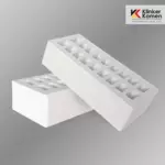 Кирпич керамический Красная Гвардия 1 НФ Белый Гладкий 250x120x65 мм