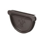 Заглушка Aquasystem D125 мм, GreenCoat Pural BT matt, RR 32 (коричневый)