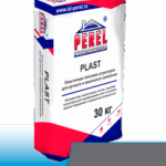 Гипсовая штукатурка пластичная  Perel Plast, серая, 30 кг