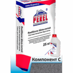 Perel «RodStone Шов-литой», тёмно-серый, 25 кг + компонент C